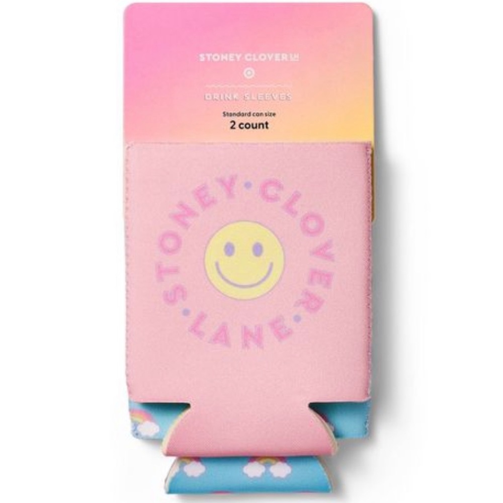 Stoney Clover Lane x Target Drink Sleeve Light Pink/Blue -